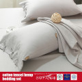 Coton Lyocell Chanvre Blended Sheet Set Vente directe en usine